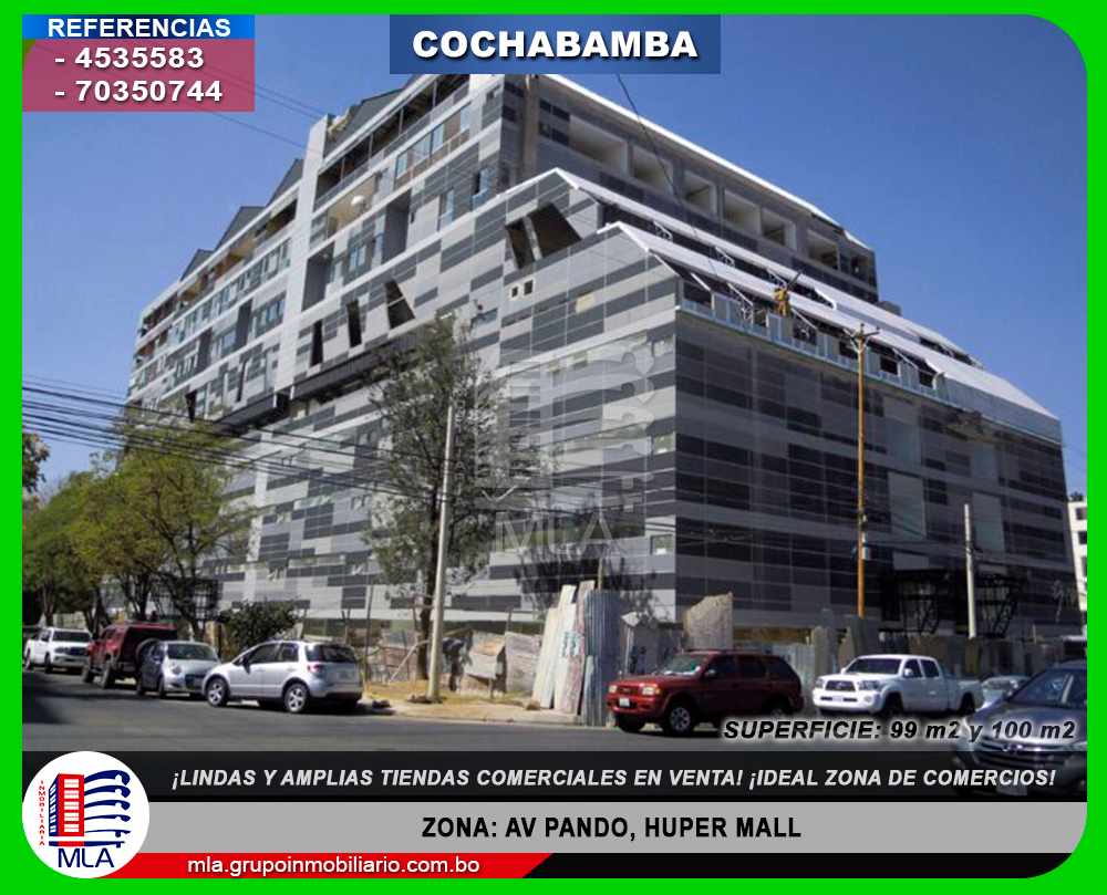 Local comercial en Noroeste en Cochabamba 1 dormitorios 1 baños  Foto 1