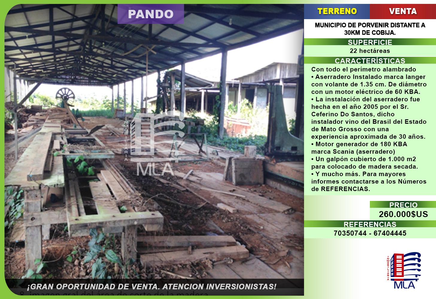 Local comercial en VentaPANDO - COBIJA Foto 1