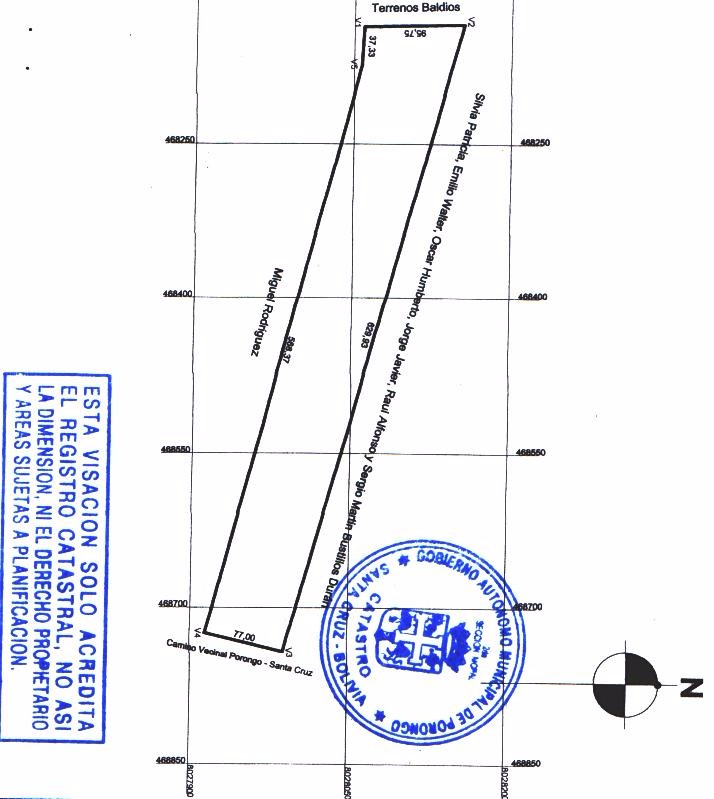 Terreno en Urubó en Santa Cruz de la Sierra    Foto 1