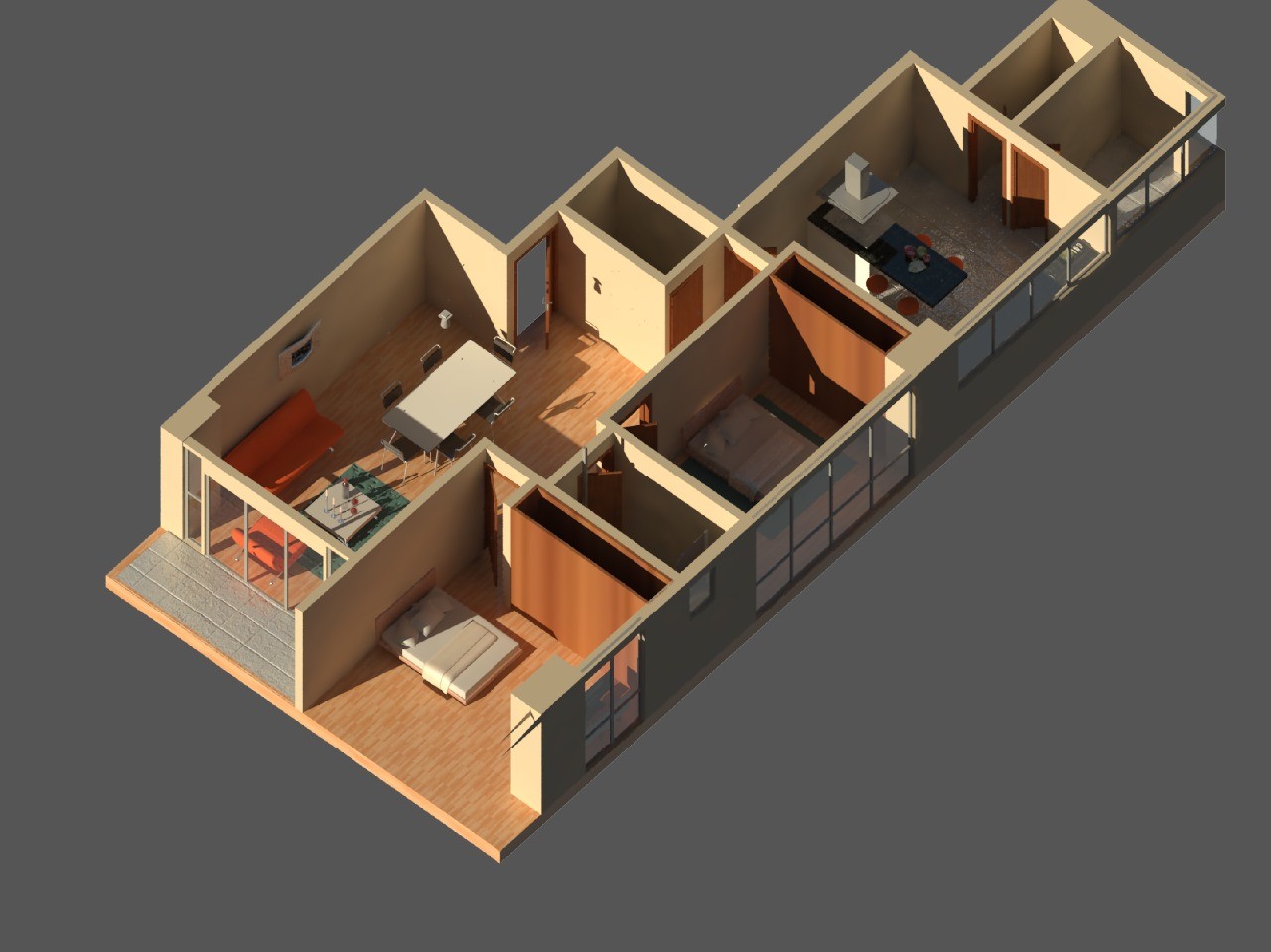 Departamento en VentaEdificio Flor De Loto 
Calacoto - Av. Ballivian (entre calles 11 y 12)  3 dormitorios 4 baños 1 parqueos Foto 5