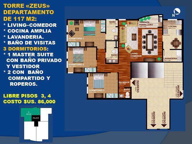 Departamento Achumani Calle37 Foto 1