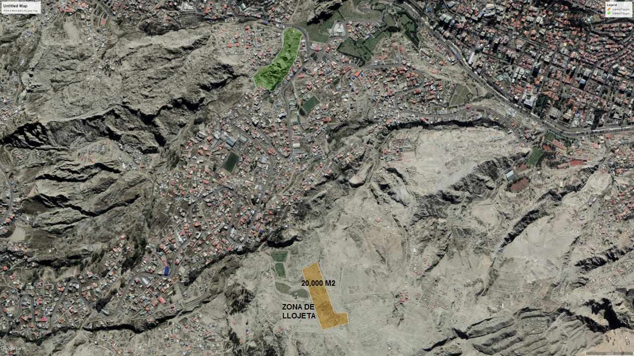 Terreno en Llojeta en La Paz    Foto 2