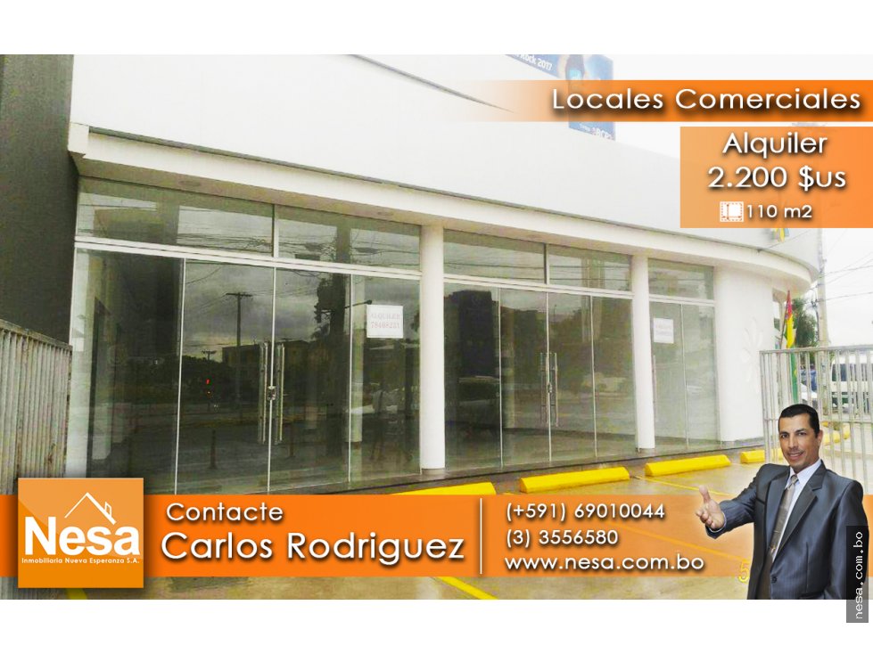 Local comercial EN ALQUILER LOCALES COMERCIALES -  AV. BANZER Foto 2