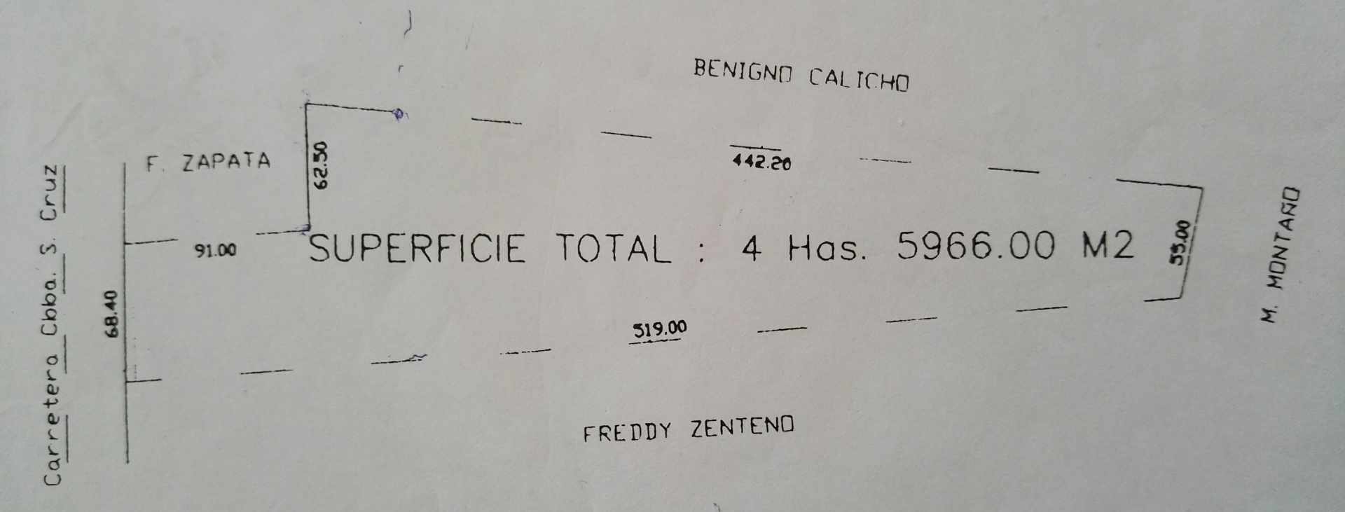 Terreno en Sacaba en Cochabamba    Foto 4