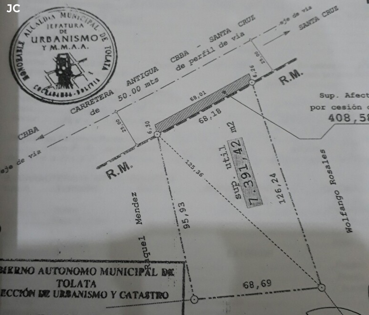 Terreno en Noroeste en Cochabamba    Foto 2