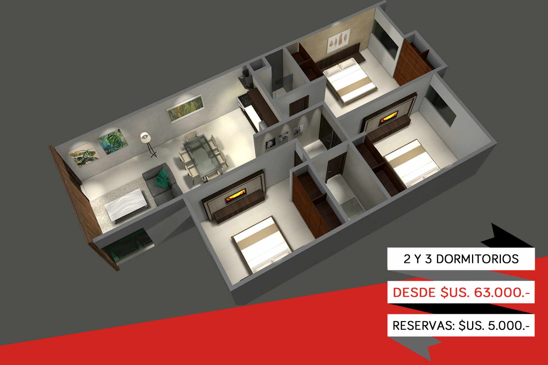 Departamento Barrio Las Misiones, 5to anillo entre Av. Santos Dumont y Av. San Pablo Foto 6