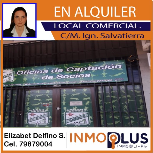 Local comercial LOCAL CENTRICO EN ALQUILER C/MANUEL IGNACIO SALVATIERRA Foto 1