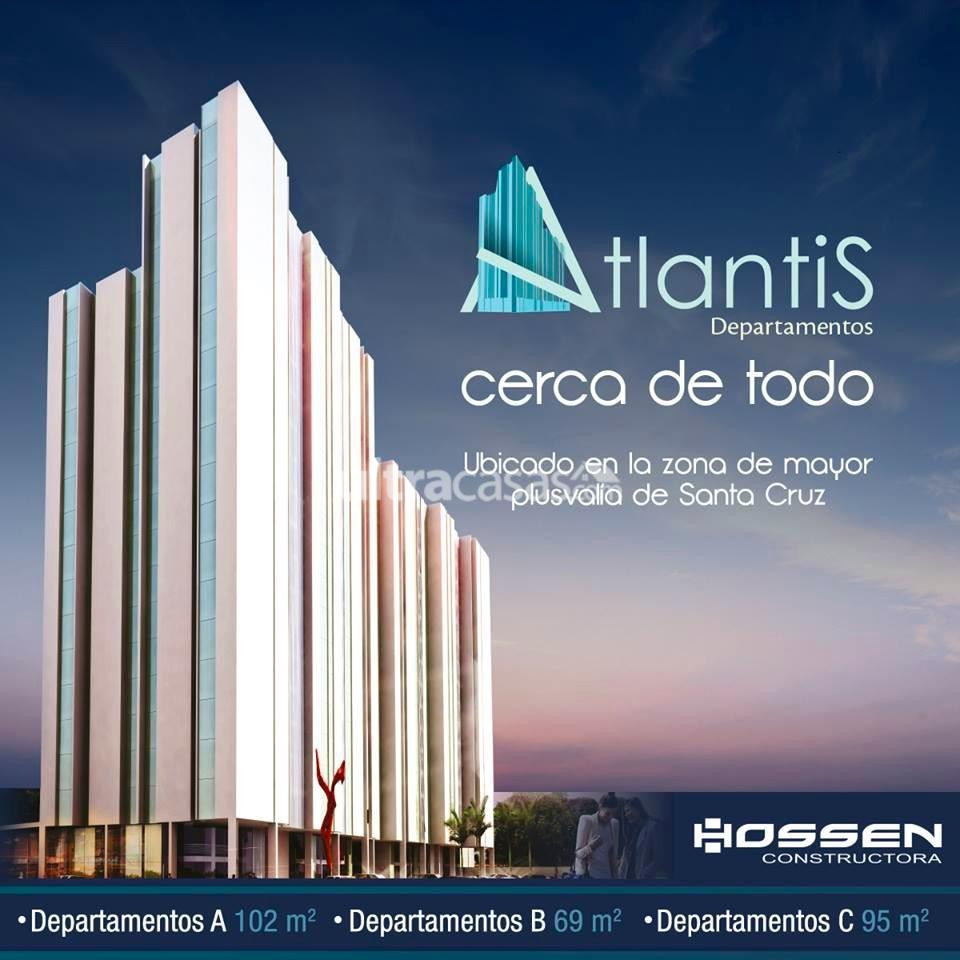 Departamento en VentaCONDOMINIO ATLANTIS - 7 ANILLO FRENTE AL HIPERMAXI SUPER CENTER 6TO PISO A ESTRENAR  2 dormitorios 2 baños  Foto 5