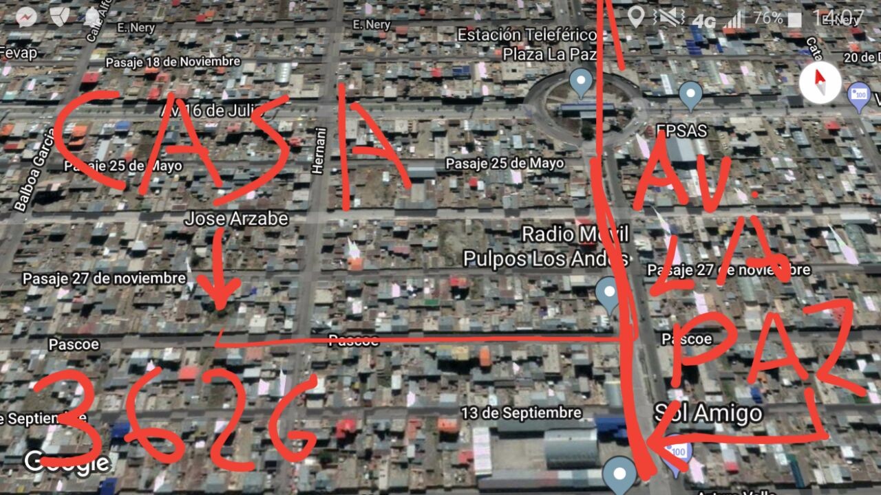Casa en 16 de Julio en El Alto 2 dormitorios 1 baños 1 parqueos Foto 3