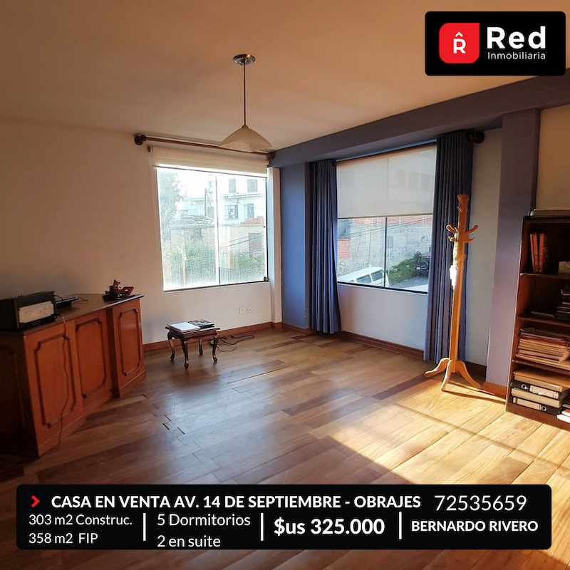 Casa en Obrajes en La Paz 5 dormitorios 5 baños 2 parqueos Foto 14