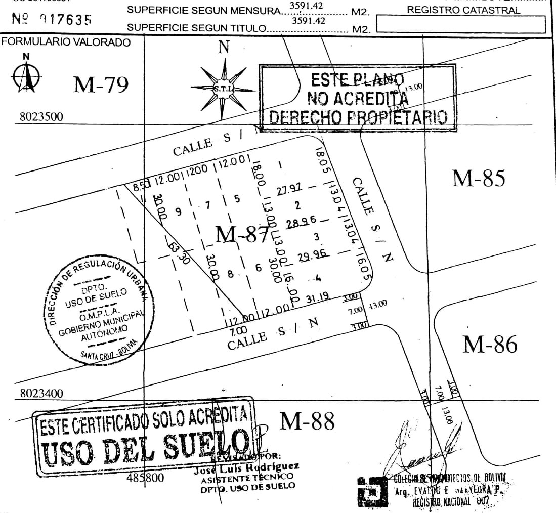 Terreno en VentaZona Sur, Cantón El Palmar, Urbanización Sumuque, calle 15 a media cuadra prolongación Av. 4 de Octubre    Foto 3