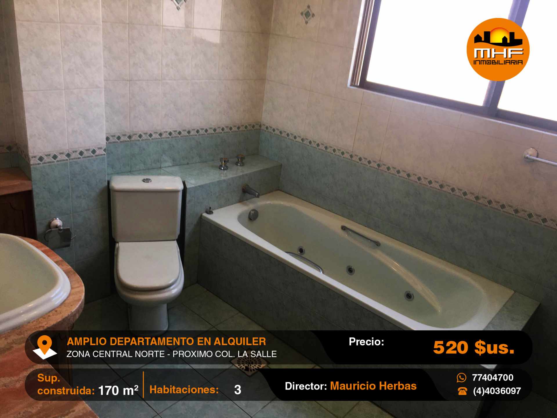 Departamento en Noroeste en Cochabamba 3 dormitorios 2 baños 1 parqueos Foto 5