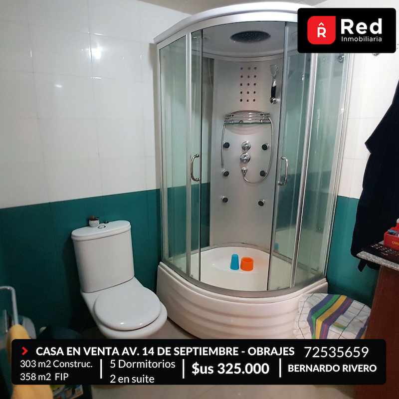 Casa en Obrajes en La Paz 5 dormitorios 5 baños 2 parqueos Foto 12