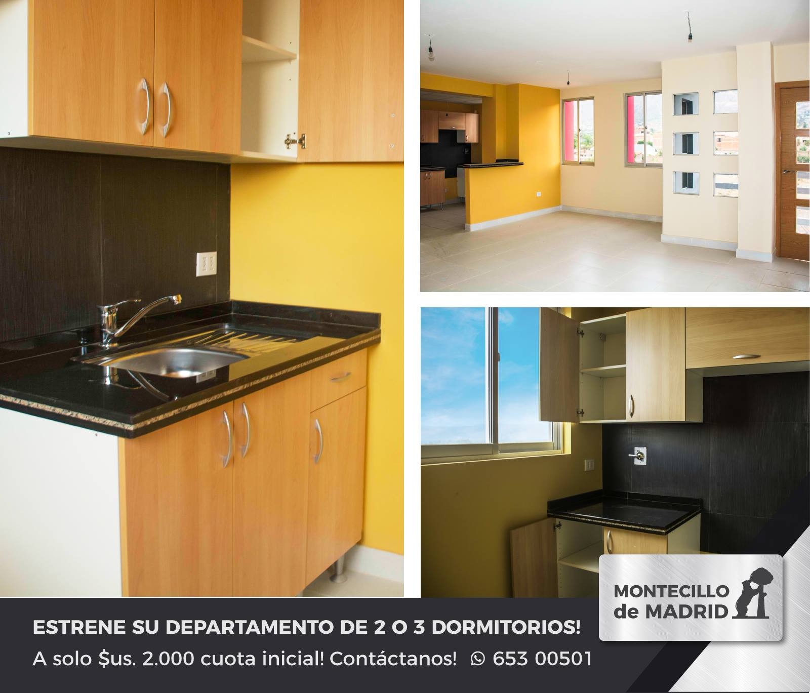 Departamento en VentaBeni y Reducto - Tiquipaya 2 dormitorios 2 baños 6 parqueos Foto 5