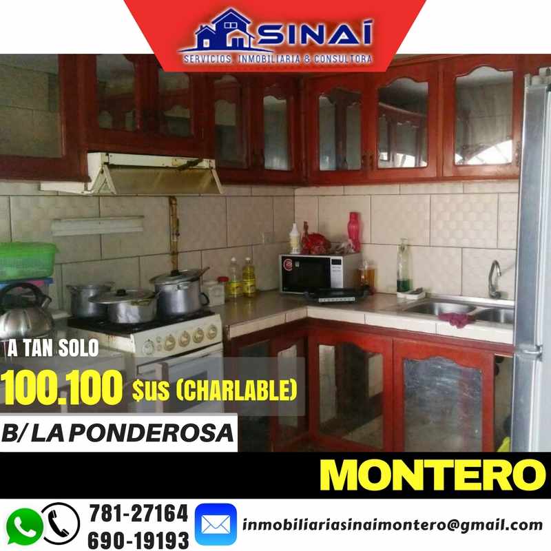 Casa MONTERO-BARRIO LA PONDEROSA PRIMER ANILLO
 bajamos los precios a tan solo 90.000.- $us Foto 5