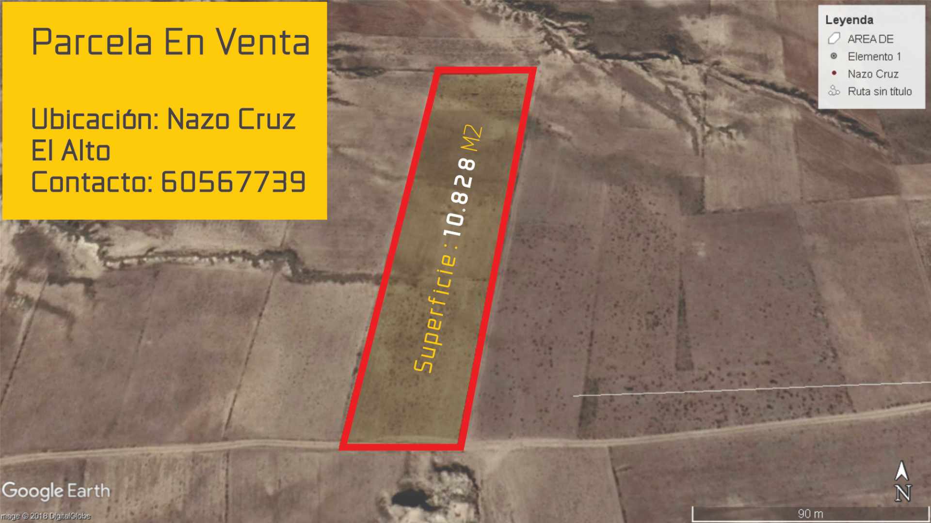 Terreno en La Ceja en El Alto    Foto 1