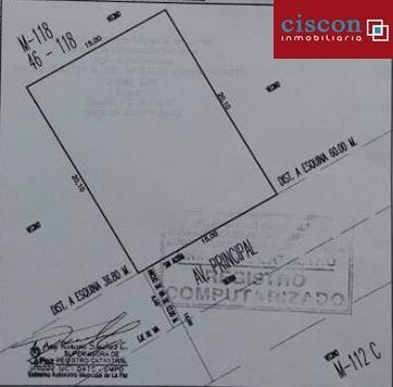 Terreno en Calacoto en La Paz    Foto 1