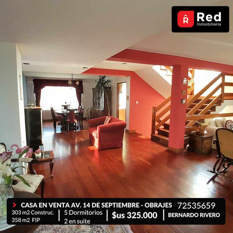 Casa en Obrajes en La Paz 5 dormitorios 5 baños 2 parqueos Foto 10