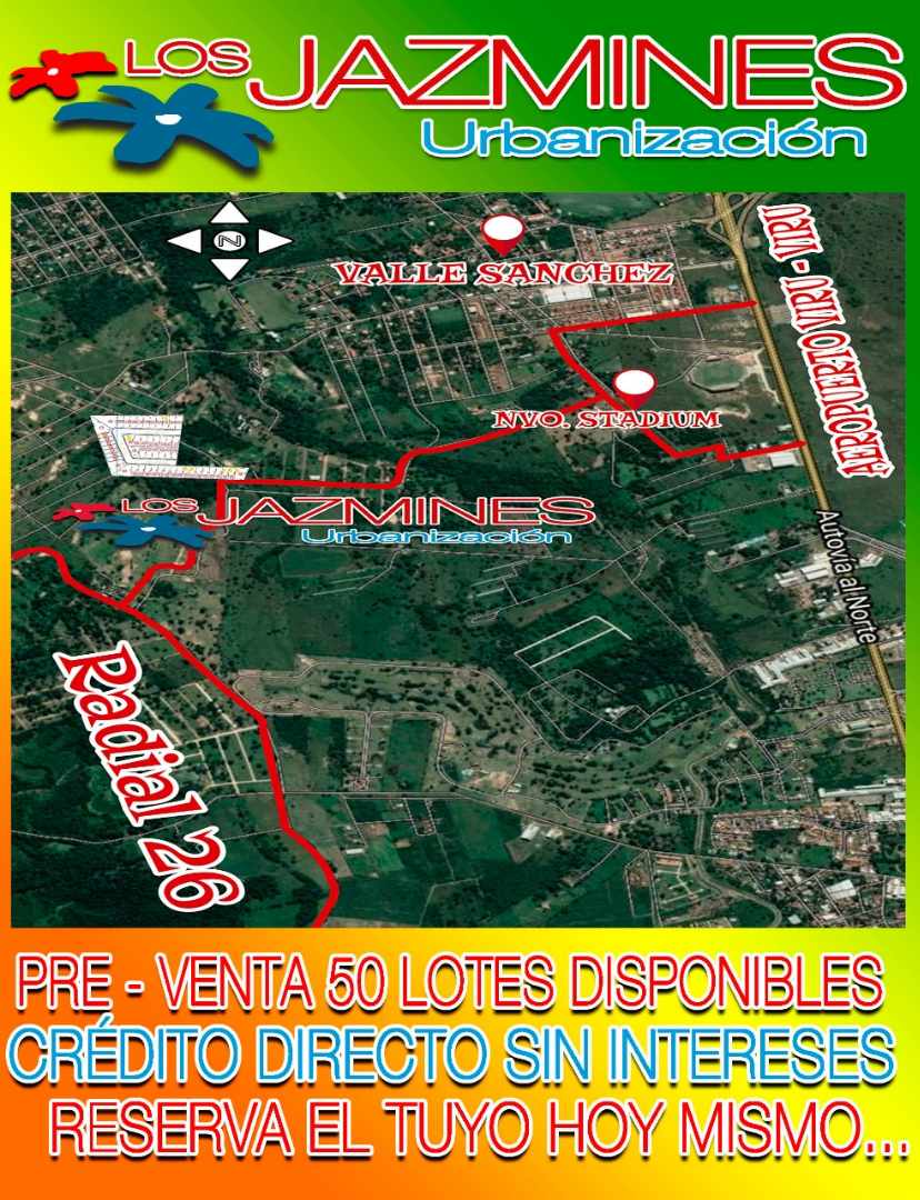 Terreno en VentaTERRENOS EN VENTA ZONA NORTE, URB. LOS  JAZMINES  Foto 7