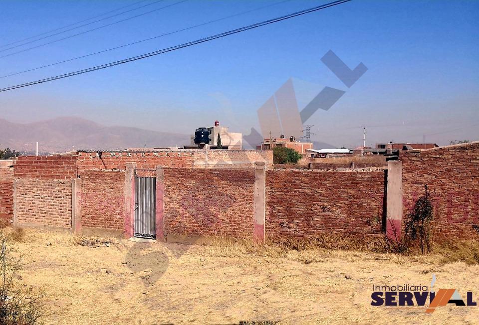 Terreno TERRENO AMPLIO SECTOR UDABOL K 8 SACABA, 390 MTS, AMURALLADO Foto 1