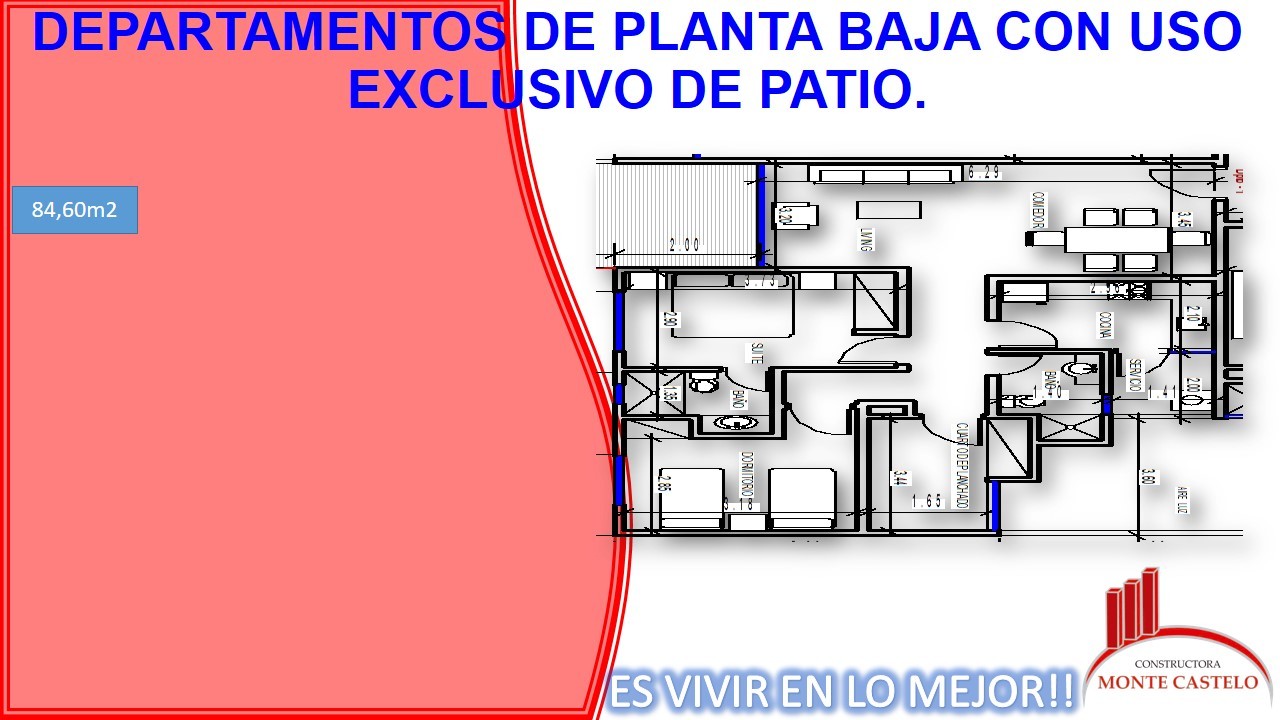 Edificio en VentaCalle Las Barreras a 30 metros de la Avenida Alemana entre 3er y 4to Anillo 2 dormitorios 2 baños 1 parqueos Foto 2