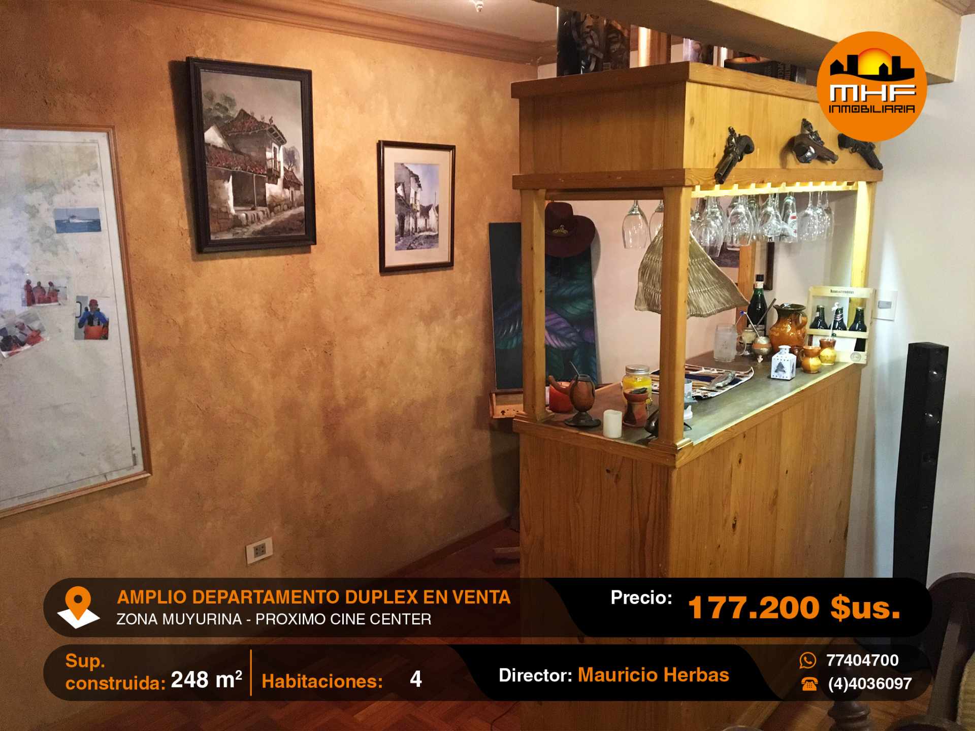 Departamento en Muyurina en Cochabamba 4 dormitorios 4 baños 2 parqueos Foto 9
