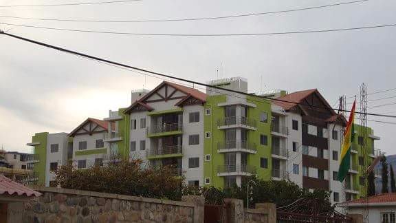 Departamento en Sarco en Cochabamba 2 dormitorios 2 baños 1 parqueos Foto 4