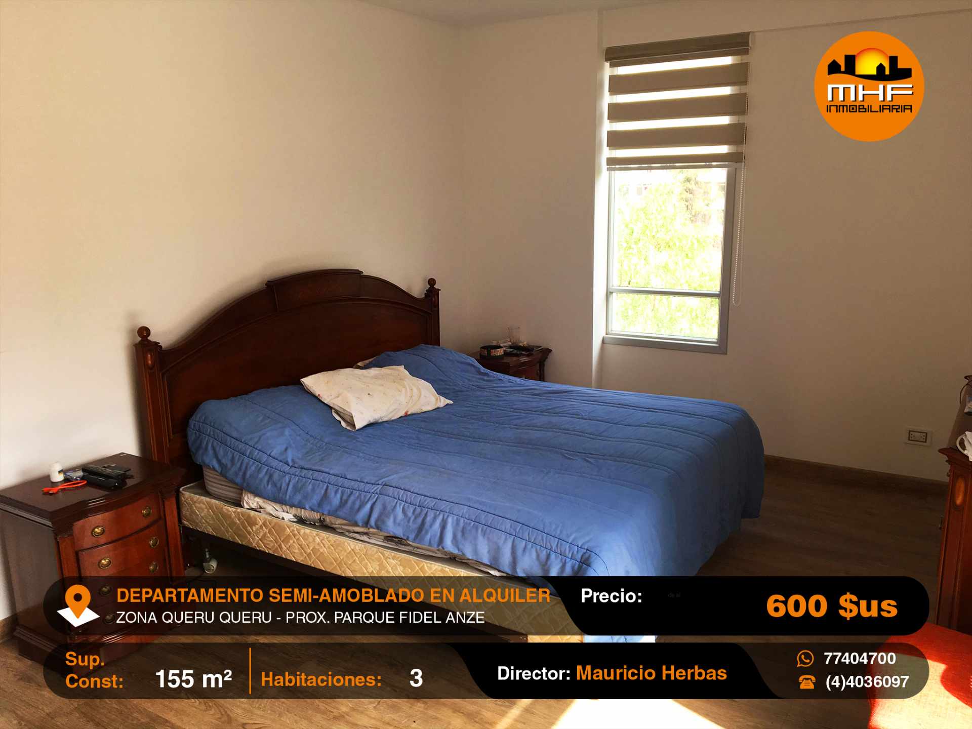 Departamento en Queru Queru en Cochabamba 3 dormitorios 3 baños 1 parqueos Foto 7