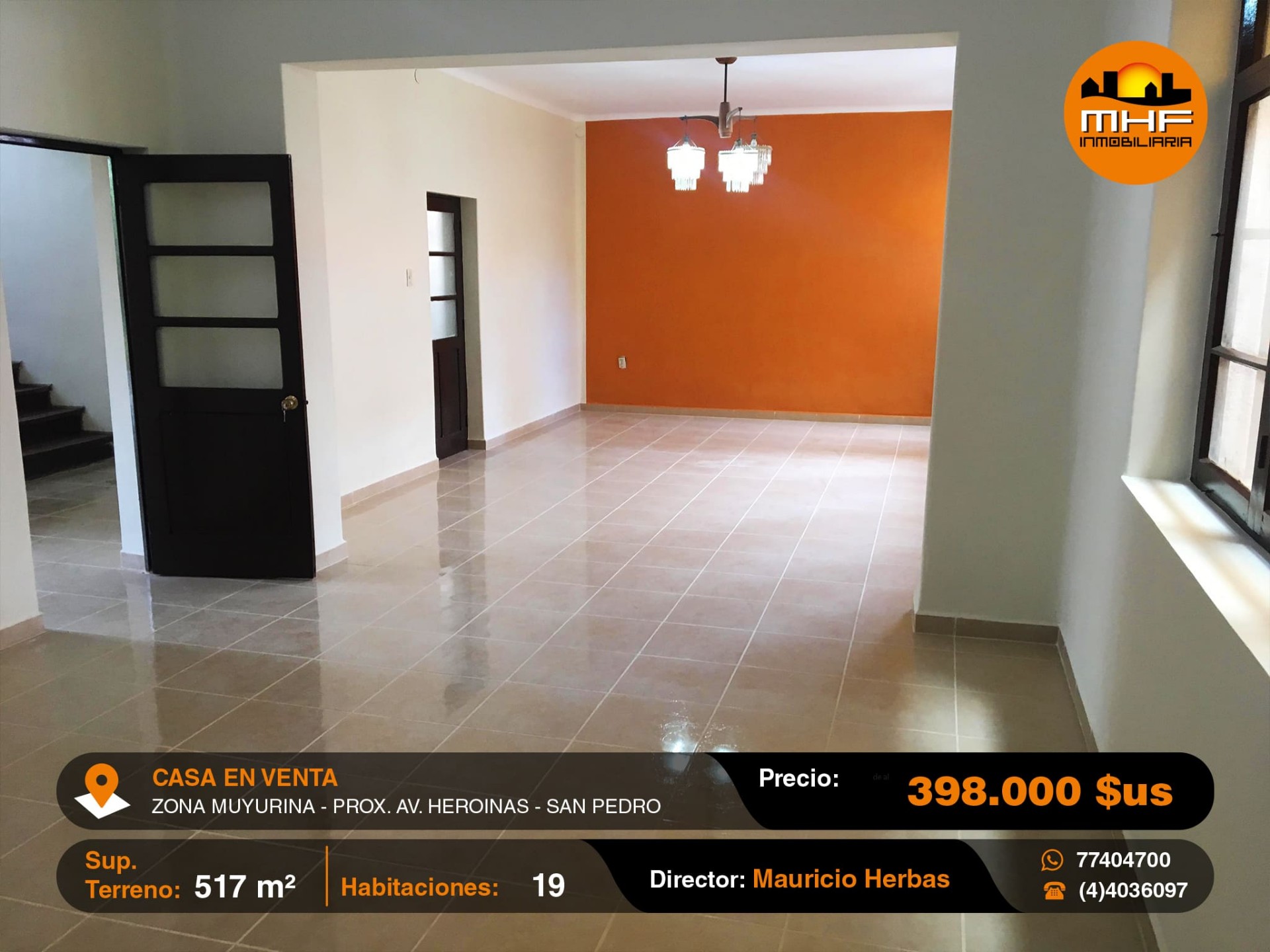 Casa en VentaPRÓXIMO AV. HEROÍNAS - TEMPLO SAN PEDRO 19 dormitorios 5 baños 2 parqueos Foto 3