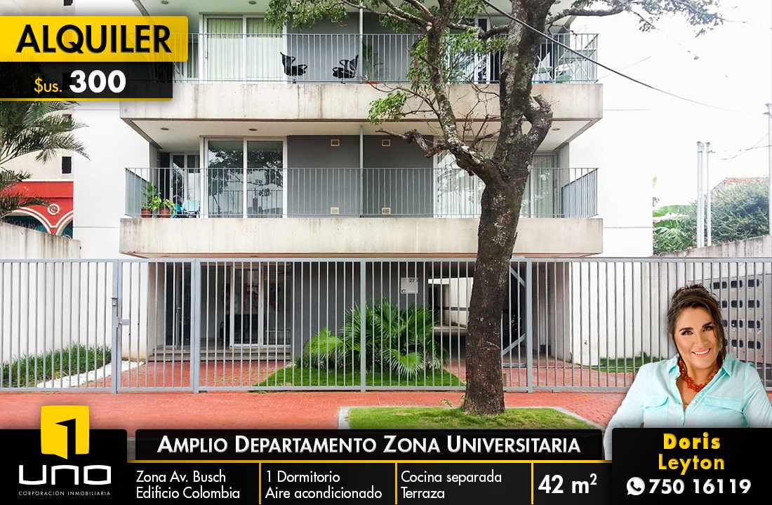 Departamento EDIFICIO COLOMBIA ZONA UNIVERSITARIA Foto 1