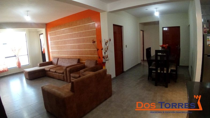 Departamento en La Chimba en Cochabamba 3 dormitorios 3 baños 1 parqueos Foto 1