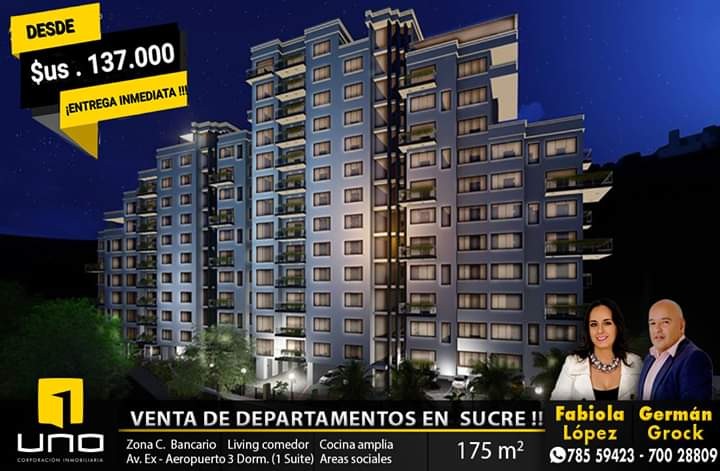 Departamento DPTOS 3 DORM Y DÚPLEX, CIUDAD DE SUCRE Foto 12