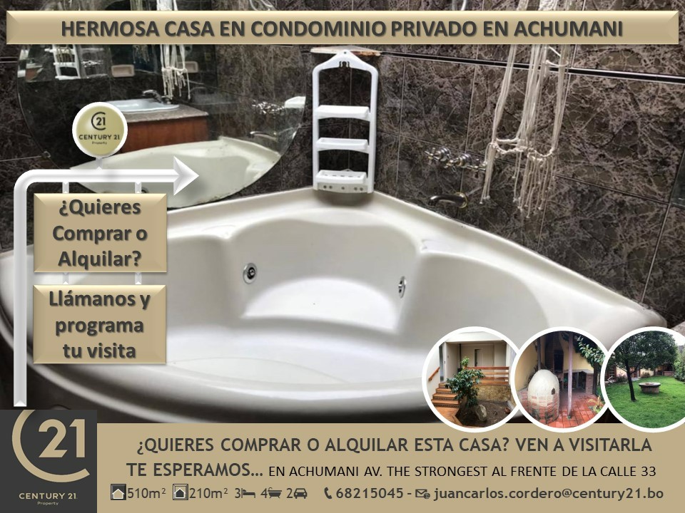 Casa en Achumani en La Paz 3 dormitorios 5 baños 2 parqueos Foto 13