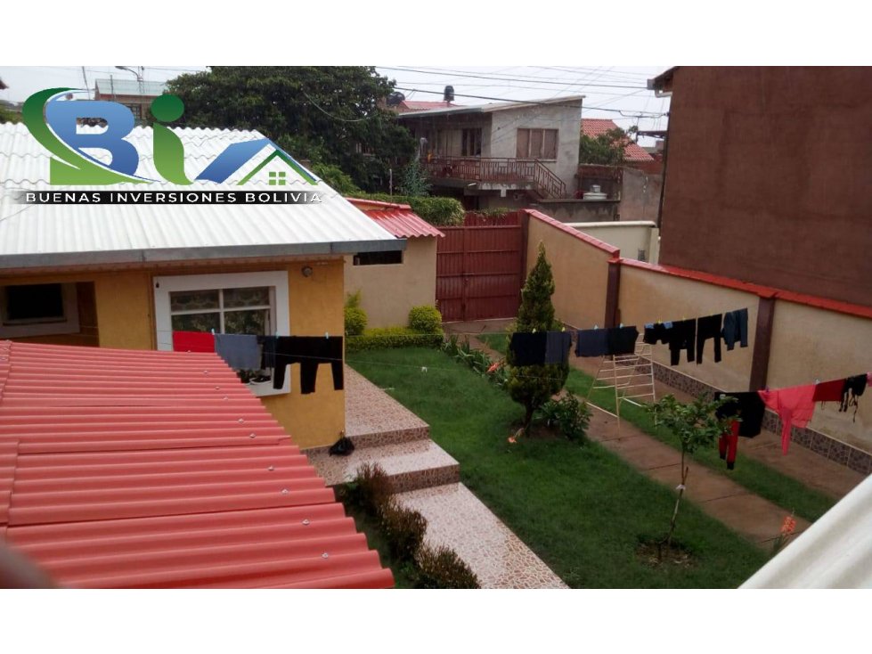 Casa en Villa Taquiña en Cochabamba 4 dormitorios 3 baños 2 parqueos Foto 1
