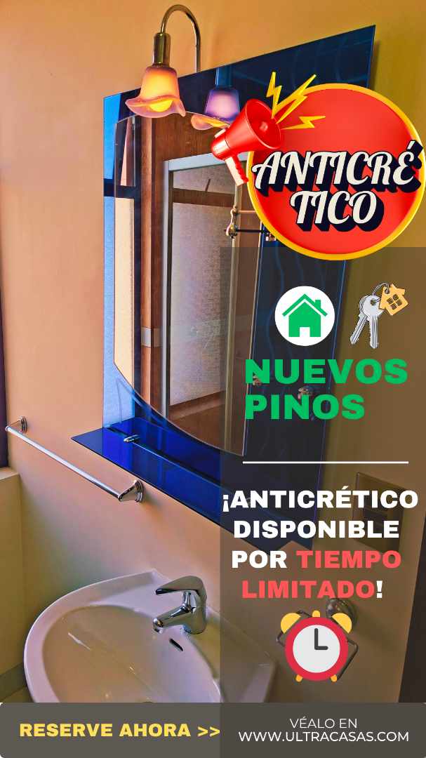 Departamento en Anticrético🏡 [OPORTUNIDAD ÚNICA] DEPARTAMENTO EN ANTICRÉTICO en la céntrica Zona de 