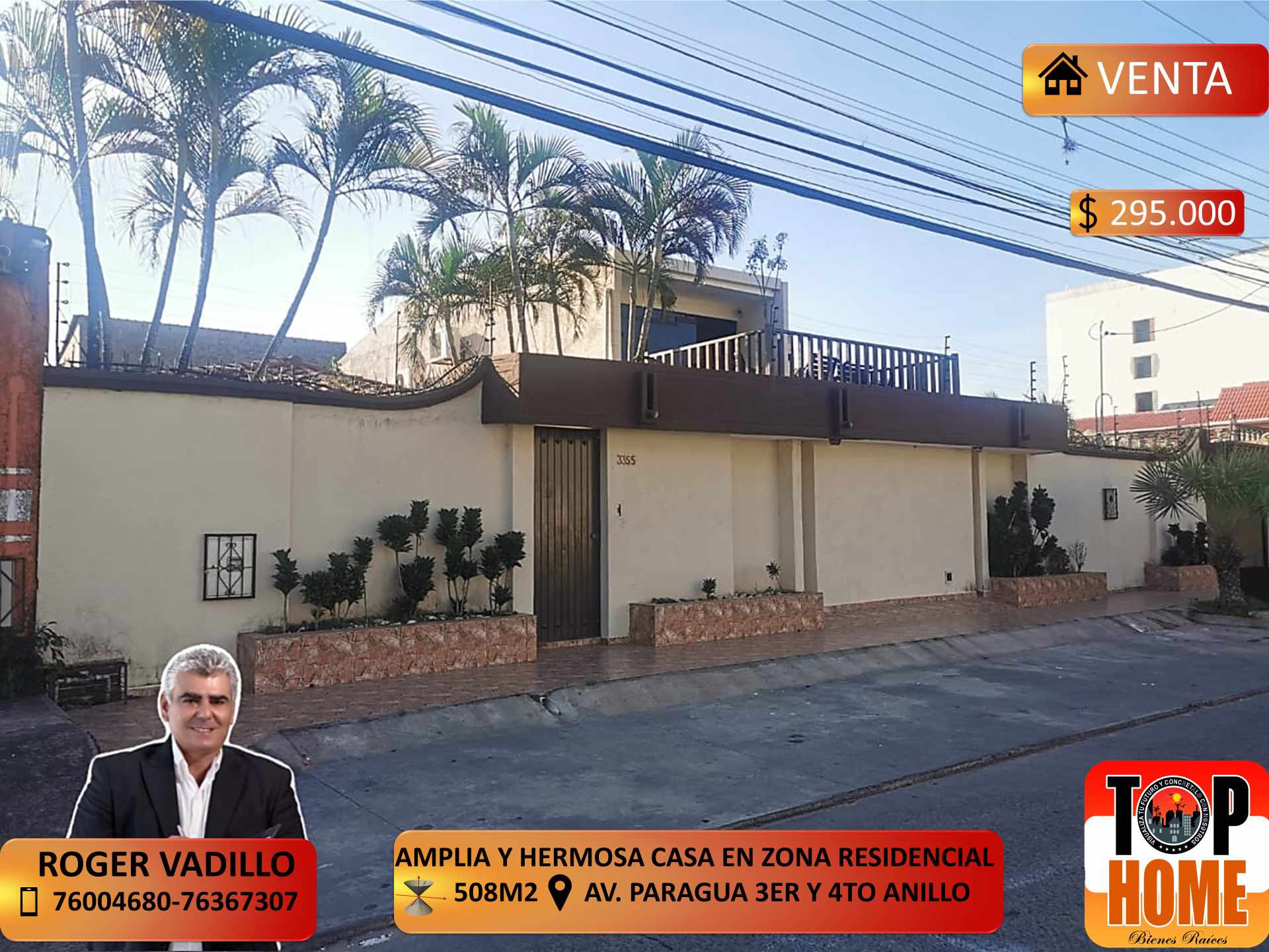 Casa en VentaAV PARAGUA 3ER Y 4TO ANILLO Foto 1