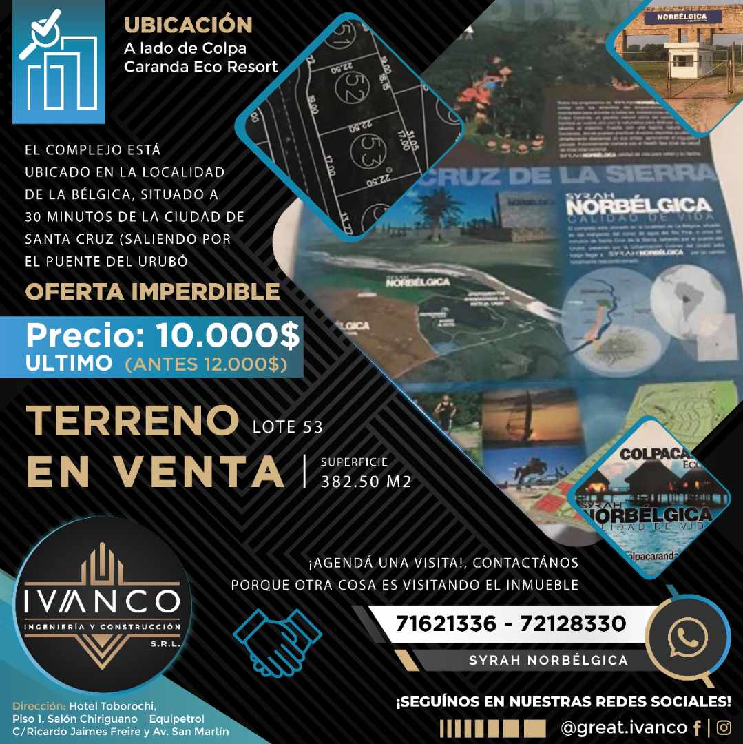 Terreno Lado a Colpa Caranda Resort Foto 4