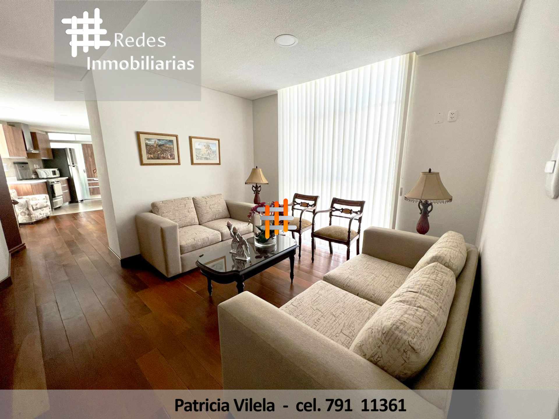 Departamento en Calacoto en La Paz 2 dormitorios 3 baños 1 parqueos Foto 2