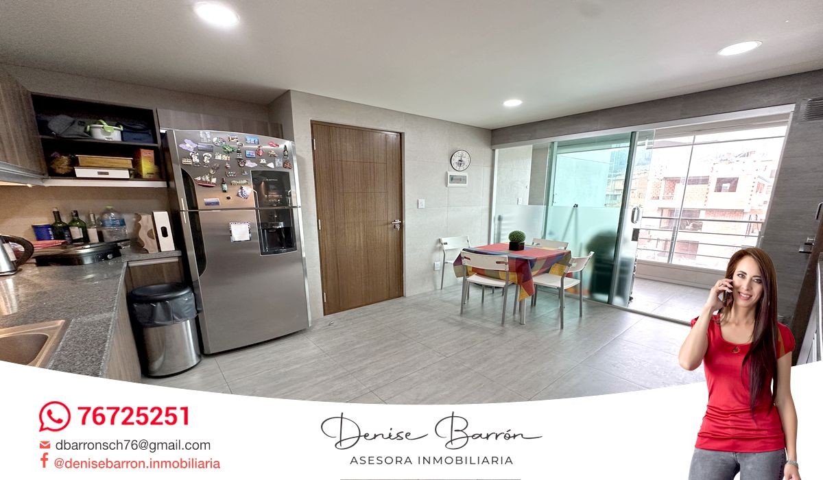 Departamento en VentaAlto Calacoto, Calle 37, Bello Depto 2d en suite en venta 2 dormitorios 3 baños 1 parqueos Foto 9