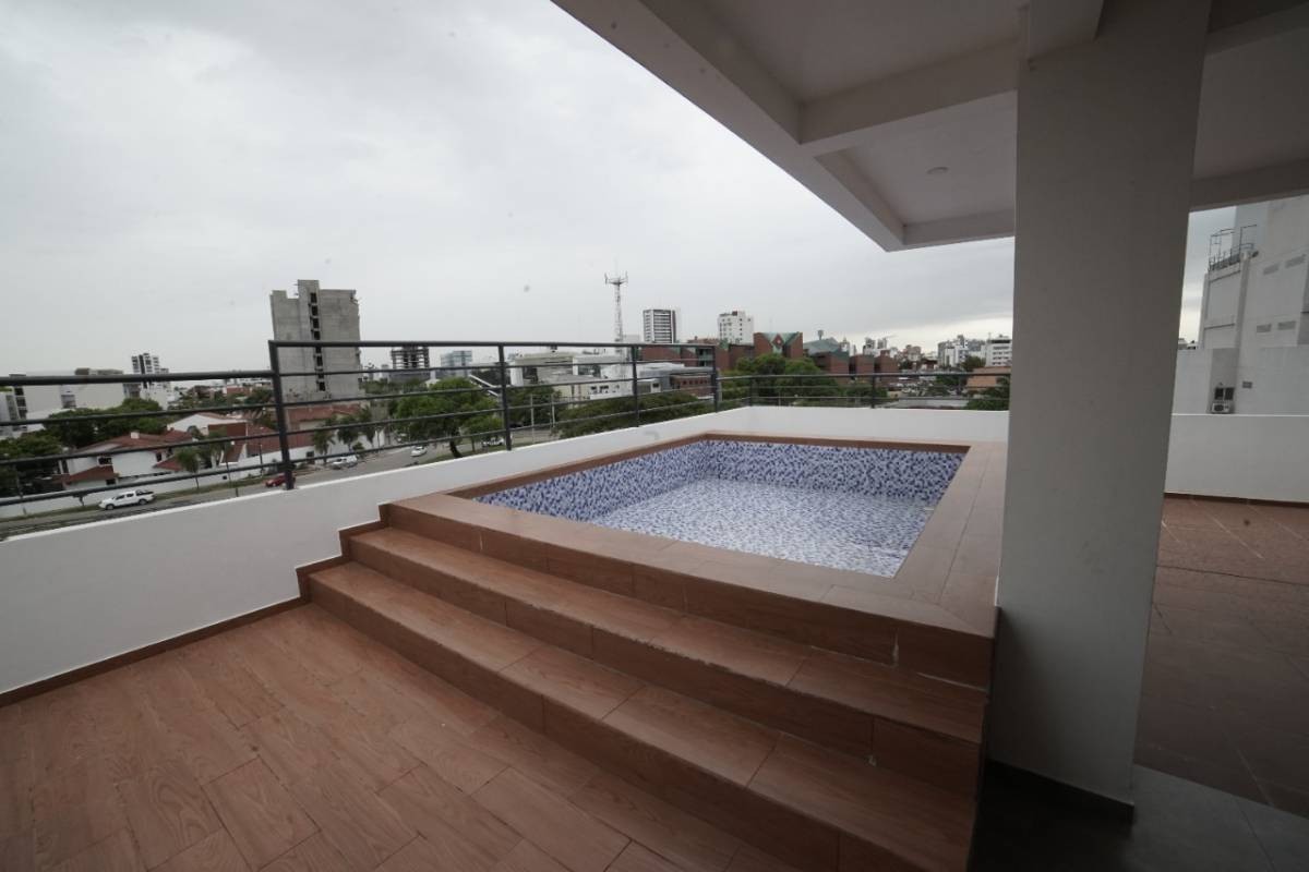 Departamento en Entre 3er y 4to anillo Oeste en Santa Cruz de la Sierra 1 dormitorios 1 baños  Foto 2