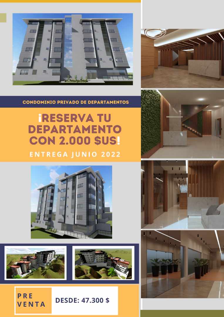 Departamento Excelente ubicación Calle 28 Cota Cota Foto 3