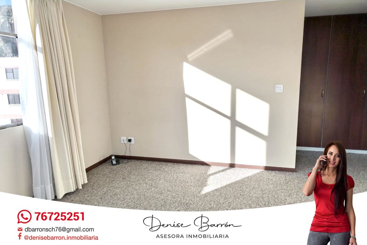 Departamento en Irpavi en La Paz 3 dormitorios 3 baños 1 parqueos Foto 3