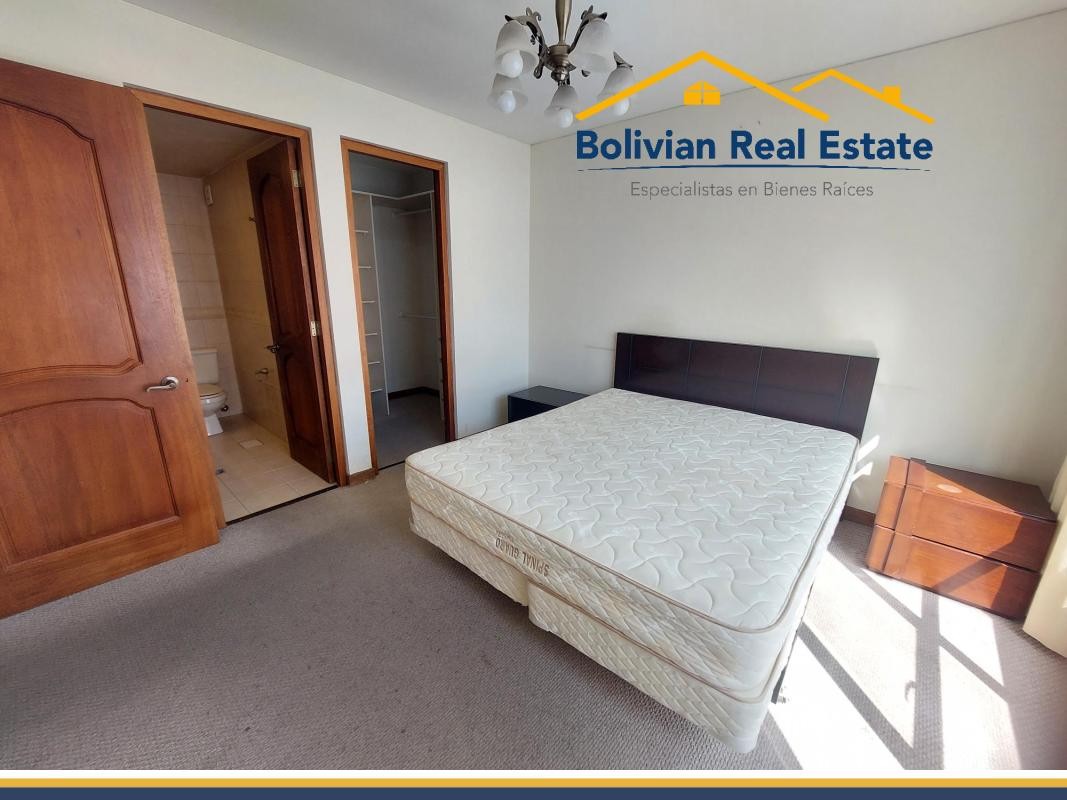 Departamento en AlquilerCALACOTO, BONITO DEPARTAMENTO EN ALQUILER CERCA AL COLEGIO CALVERT 4 dormitorios 3 baños 1 parqueos Foto 8