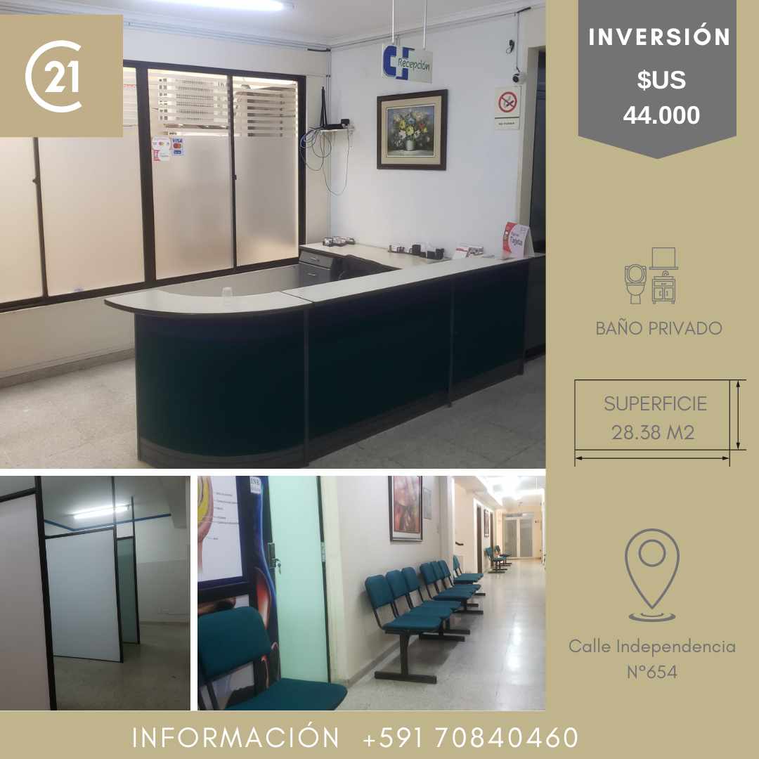 Oficina en VentaCentro Calle Independencia 1 dormitorios 1 baños  Foto 2