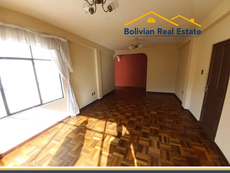 Departamento en AlquilerALQUILER – DEPARTAMENTO CÓMODO Y SOLEADO EN ACHUMANI (CALLE 27, AV. THE STRONGEST) Foto 1