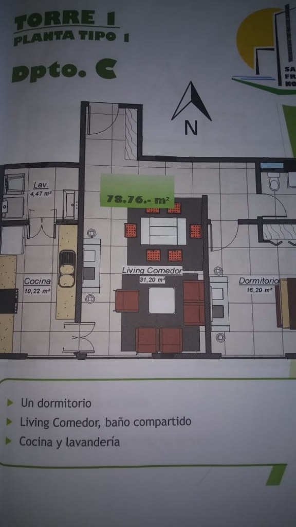 Departamento en VentaCondominio san francisco Foto 5