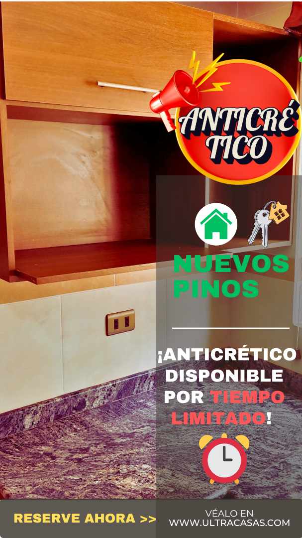 Departamento en Anticrético🏡 [OPORTUNIDAD ÚNICA] DEPARTAMENTO EN ANTICRÉTICO en la céntrica Zona de 