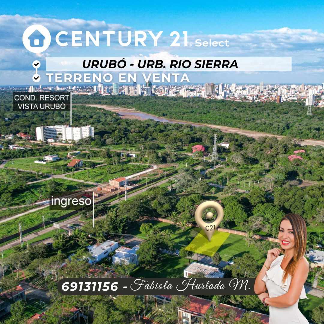 Terreno en VentaTerreno en venta - zona Urubó urbanizacion Rio Sierra Foto 1