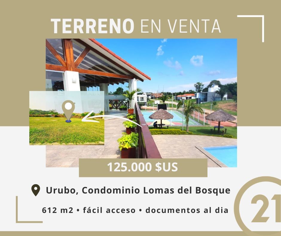 Terreno en VentaZona Urubo, Condominio Lomas del Bosque Foto 1