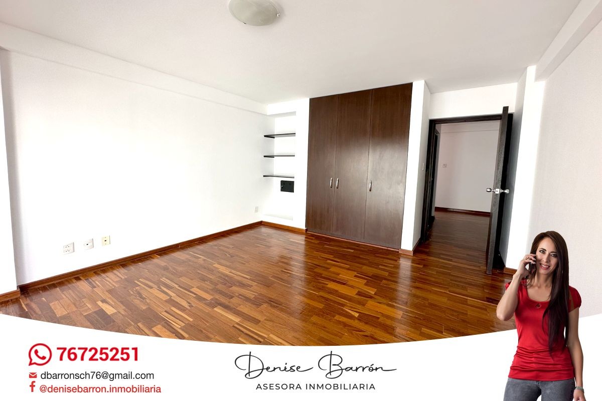 Departamento en AlquilerCALACOTO 4 dormitorios 3 baños 2 parqueos Foto 9